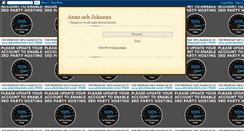Desktop Screenshot of annajohanna.blogspot.com