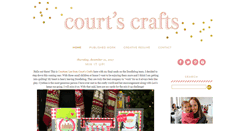 Desktop Screenshot of courtscrafts.blogspot.com