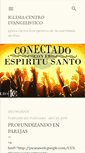 Mobile Screenshot of centroevangelisticord.blogspot.com