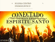 Tablet Screenshot of centroevangelisticord.blogspot.com