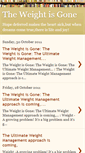 Mobile Screenshot of myweightisgone.blogspot.com
