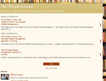 Tablet Screenshot of myweightisgone.blogspot.com