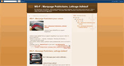 Desktop Screenshot of ms-f-marquage-publicitaire-lettrage.blogspot.com