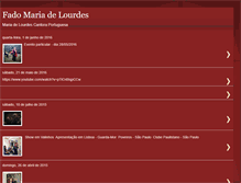 Tablet Screenshot of mariadelourdesfado.blogspot.com