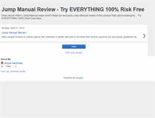 Tablet Screenshot of jumpmanual14.blogspot.com