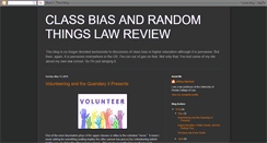 Desktop Screenshot of classbias.blogspot.com