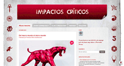 Desktop Screenshot of impactoscriticos.blogspot.com