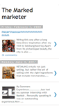 Mobile Screenshot of markedmarketer.blogspot.com