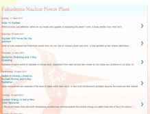 Tablet Screenshot of fukushimanuclearpowerplantinfo.blogspot.com