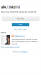 Mobile Screenshot of akulinksini.blogspot.com