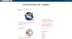 Desktop Screenshot of distintivosdeclubes.blogspot.com