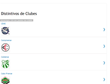 Tablet Screenshot of distintivosdeclubes.blogspot.com