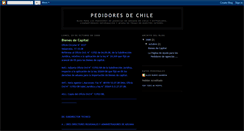Desktop Screenshot of pedidoresdechile.blogspot.com