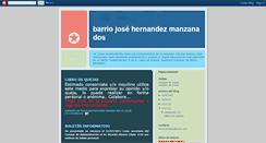 Desktop Screenshot of lamanzana2.blogspot.com