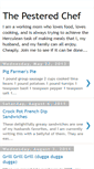 Mobile Screenshot of pesteredchef.blogspot.com