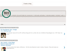 Tablet Screenshot of imanidesign.blogspot.com