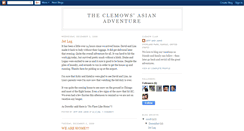 Desktop Screenshot of clemowsasianadventure.blogspot.com