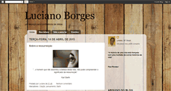 Desktop Screenshot of lucianolborges.blogspot.com