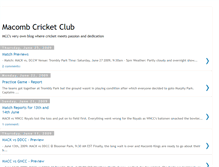 Tablet Screenshot of macombcricket.blogspot.com
