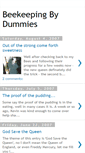 Mobile Screenshot of beekeepingbydummies.blogspot.com