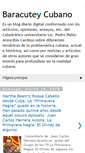Mobile Screenshot of baracuteycubano.blogspot.com