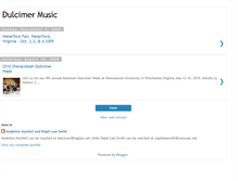 Tablet Screenshot of dulcimermusic.blogspot.com