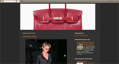 Desktop Screenshot of mybirkinblog.blogspot.com