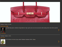 Tablet Screenshot of mybirkinblog.blogspot.com