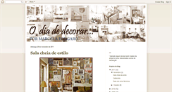 Desktop Screenshot of odiadedecorar.blogspot.com