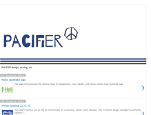 Tablet Screenshot of pacifierdesign.blogspot.com