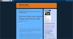 Desktop Screenshot of jefuniracamp.blogspot.com