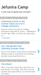 Mobile Screenshot of jefuniracamp.blogspot.com