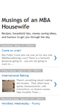 Mobile Screenshot of mbamamamusings.blogspot.com