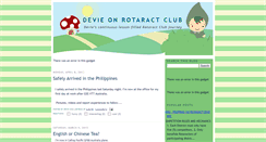 Desktop Screenshot of devie-on-rotaract.blogspot.com