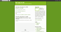 Desktop Screenshot of mylogicinlife.blogspot.com