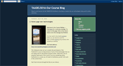 Desktop Screenshot of ourcourseblog.blogspot.com