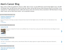 Tablet Screenshot of momscancer.blogspot.com