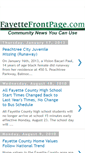 Mobile Screenshot of fayettefrontpage.blogspot.com