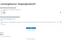 Tablet Screenshot of exchangebanner-kedai.blogspot.com