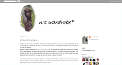 Desktop Screenshot of nswardrobe.blogspot.com