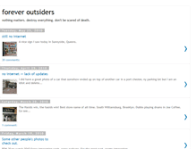 Tablet Screenshot of foreveroutsiders.blogspot.com