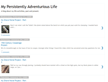 Tablet Screenshot of persistentadventure.blogspot.com