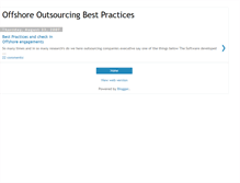 Tablet Screenshot of offshorebestpractices.blogspot.com