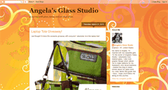 Desktop Screenshot of angelasglassstudio.blogspot.com