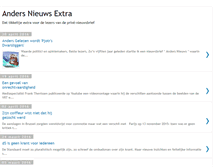 Tablet Screenshot of anders-nieuws-extra.blogspot.com