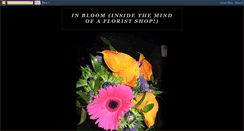 Desktop Screenshot of inbloomflowers.blogspot.com