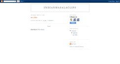 Desktop Screenshot of indianmasalclips.blogspot.com