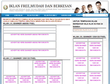 Tablet Screenshot of iklanfreemudah.blogspot.com