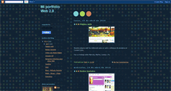 Desktop Screenshot of miportfolioweb20.blogspot.com