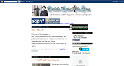 Desktop Screenshot of catholicunderthehood.blogspot.com